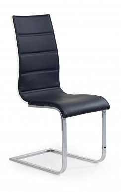 K104 krēsls melns/balts