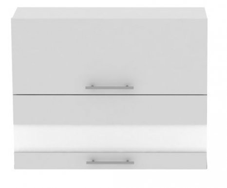 Standard WK1D1S90 90 cm Laminat Horizontal wall cabinet/glass door