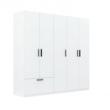 INTERLIT SZF 5D1S Шкаф с 5 дверцами и 1 ящиком,белый матовый