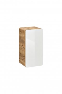 Abura White/oak wotan 810 Нижний настенный шкафчик для ванной комнаты