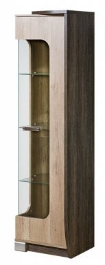 Romero R2 P Right glass-fronted cabinet 