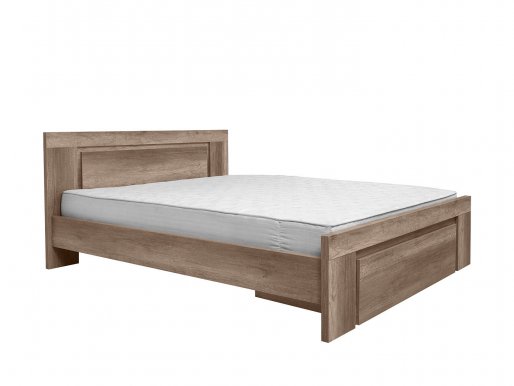 Anticca LOZ/180+W180 Bed with wooden frame 