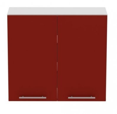 Standard W2D80 80 cm Gloss acrylic Wall cabinet
