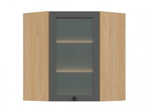 SemiLine GNWU_60/72_FV-DARV/GF Corner wall cabinet 