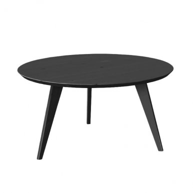 Orbetello 3SORB57C Black Ash (90cm) Круглый журнальный столик