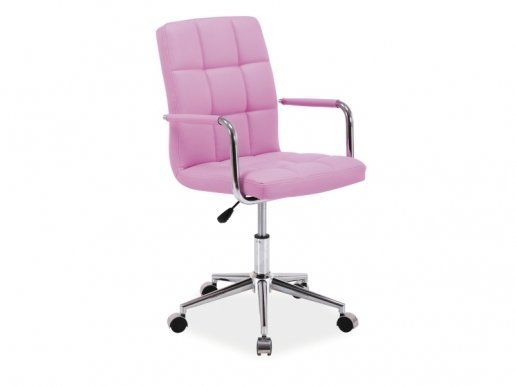Офисное кресло Q-022R Розовый 