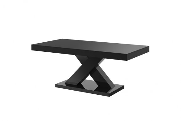 Xenon mini Coffee table (Black gloss/Top black matt)