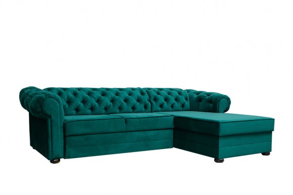 VAL/ L z.f.sp Chesterfield Corner sofa