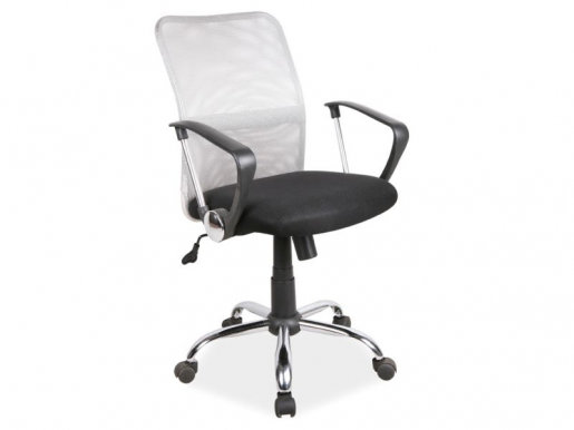 Q-078 CS Офисное кресло Чёрный/серый