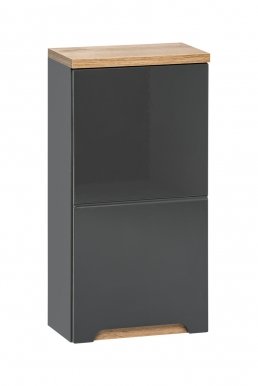 Ilab grey 830 Настенный шкафчик для ванной комнаты