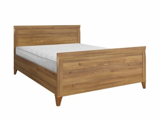 Bergen LOZ/160+W Двуспальная кровать c деревянной рамой