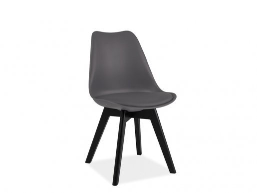 KRIS- II Chair Black/grey
