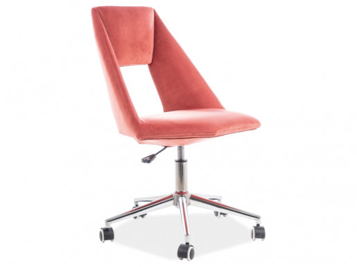 Biroja krēsls Pax (Velvet Rozā)