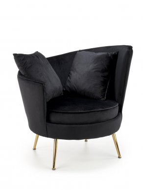 ALMOND Armchair (black)