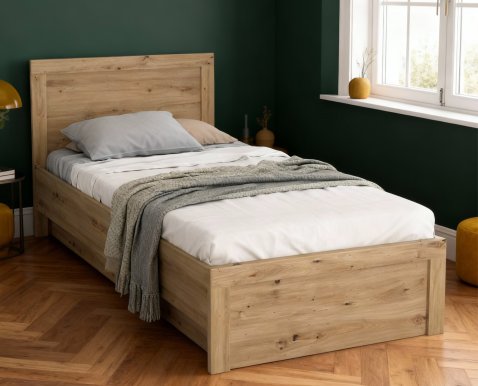 JAZZ LOZ P/90, 90x200 Bett mit Bettzeugkasten