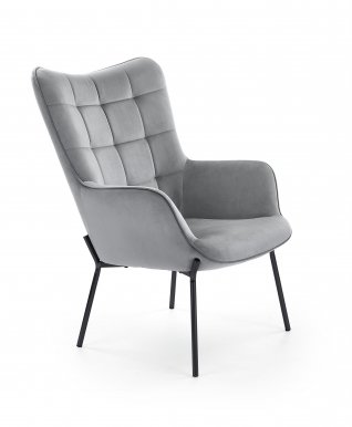 CASTEL FOT Armchair (Grey)