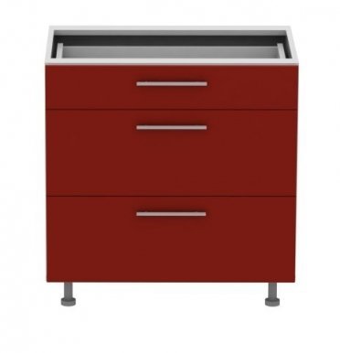 Standard D3STandembox 90 cm Akrila glancēts Grīdas skapītis
