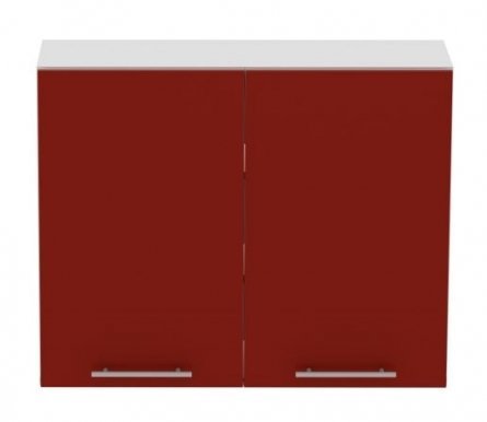 Standard WO2D90 90 cm Gloss acrylic Wall cabinet w dish drainer