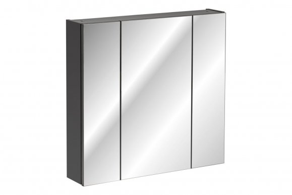 MONAKO/ Grey 841 Настенный шкафчик для ванной комнаты