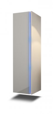 Furnitech GS11 Piekarams skapītis vannas istabai white/white gloss