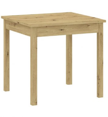 INTER W80/H77/D80 cm Esstisch,Eiche artisan