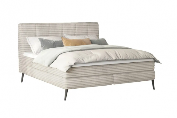 Sydney Box springs 160x200+Top Basic H3 Divguļamā gulta