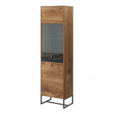 Dark-Collection DWT53 Glass-fronted cabinet
