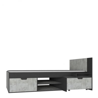 Nano NA 13 L/R 90x200 Enigma Bed with two drawers