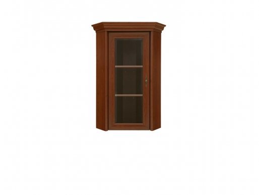 Kent ENAD1WN Corner glass-fronted cabinet (top unit)