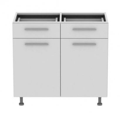 Standard D2D2S90 90 cm Laminat Base cabinet