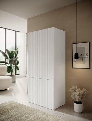 Pafos SZF-90 2D Wardrobe White