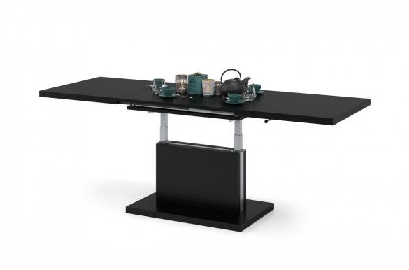 ASTON- 70 sz Extendable table transformer (black mat)