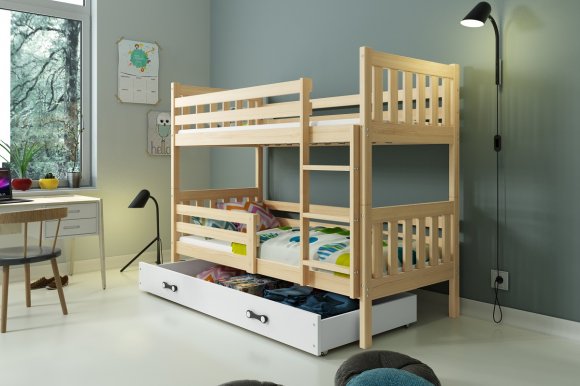 Karina 2 Bunk bed with mattress 160x80 pine