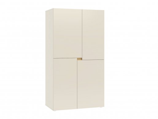 Intle SZF 4D 100 Wardrobe,Cashmere/Oak Cremona