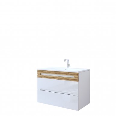 GXY white 824 Шкаф навесной для ванной под раковину