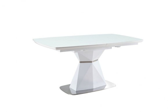 CORTEZ 160(210)X90 Extendable dining table White