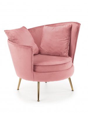 ALMOND Atpūtas krēsls (rozā)