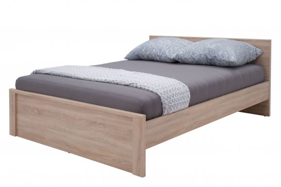 Narton 140+ST Bed with wooden frame