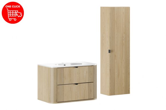 Ovalia Cremona Badmöbel-Set