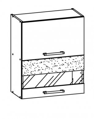 Modena TAFLA MD8/G60W 60 cm Wall cabinet