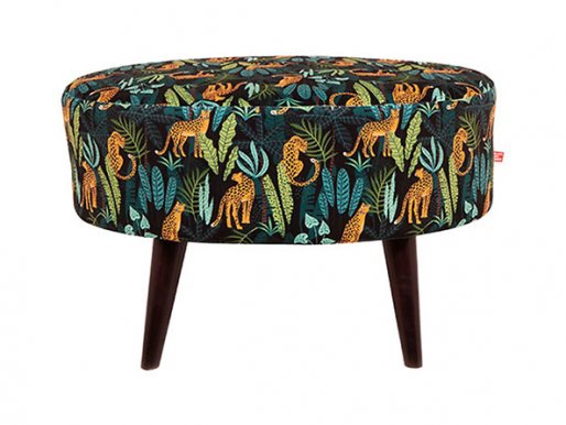 Emilly Pufa (Print Gepardy 01 Orange Green)