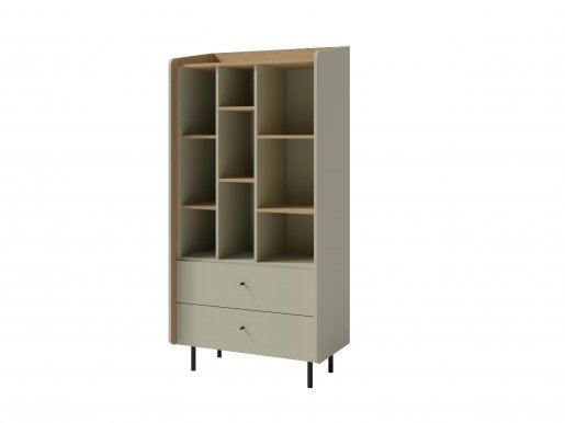 Alessio AE6 Schrank mit Regalen Eucalyptus