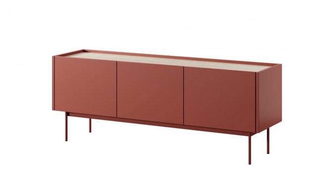 Colour- RTV-144 TV cabinet Ceramic red 