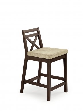 BORYS LOW Bar stool Dark walnut Vila 2