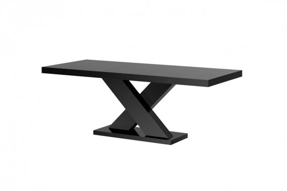 Xenon Pikendatav laud (Must läikiv/Top must matt)