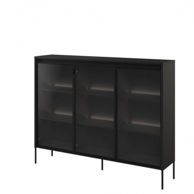 TREND TR-08 Vitrīna Melns