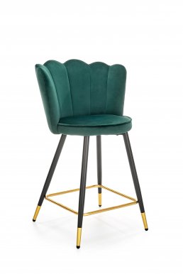 H106 Bar stool (Dark green)