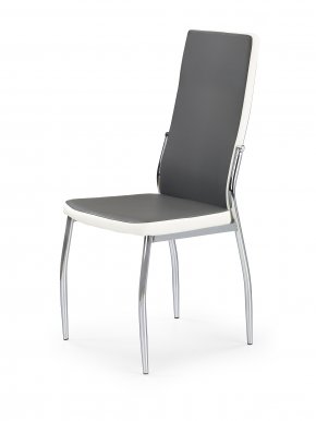 K210 krēsls pelēks/balts