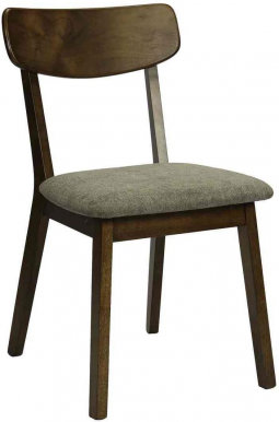 MOROCCO Chair walnut/taupe