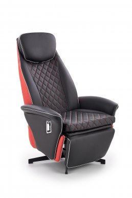 CAMARO recliner black/red